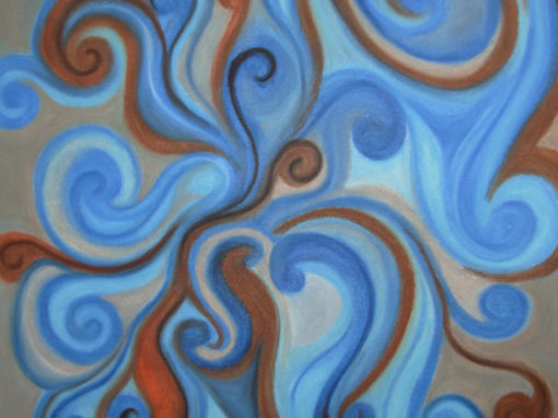 Blue Swirls