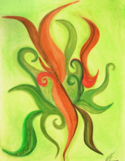 O'Green by Artist June Tapia