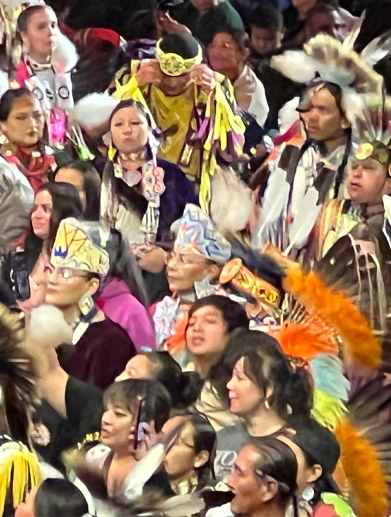 Gathering of Nations Last Dance 2026 by Artist June Tapia 