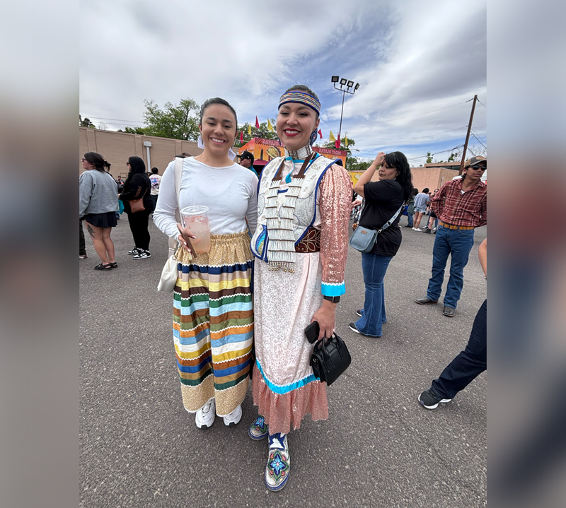 Gathering of Nations 2026 - Lakota Woman & Her Daughter