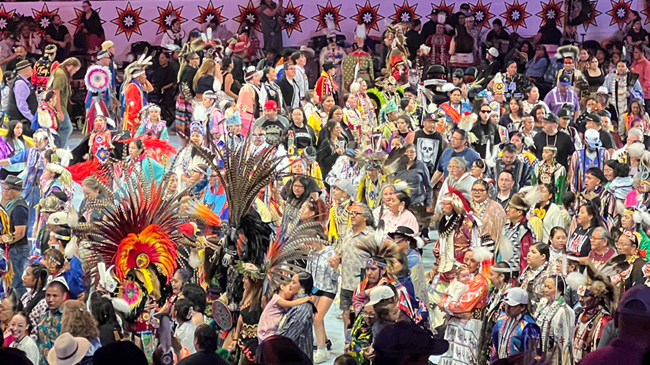 Native Americans and Spectators at the Gathering of Nations 2026